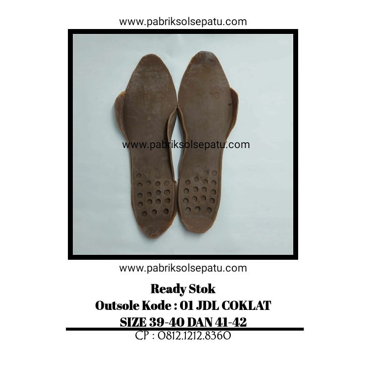 Outsole karet 01 jdl coklat Outsole karet 01 jdl coklat